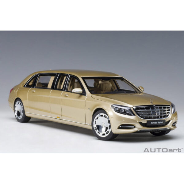 autoart - 1:18 mercedes-maybach s-klasse s600 pullman (gold)