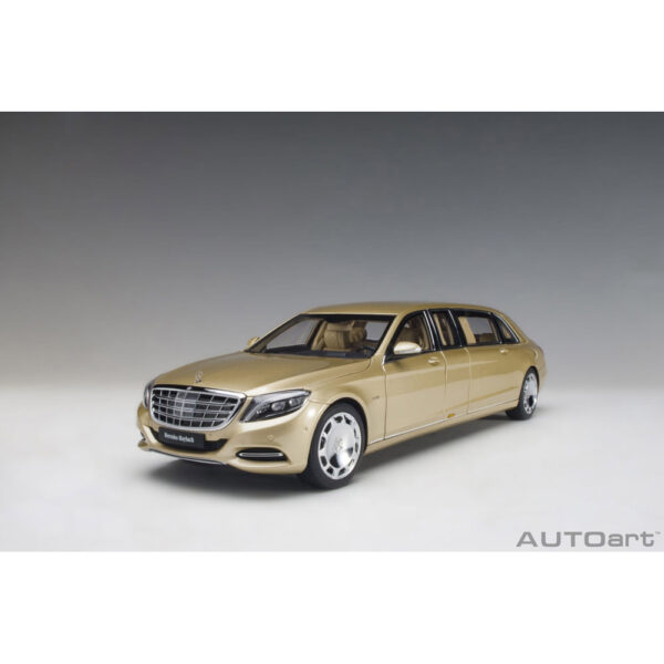 autoart - 1:18 mercedes-maybach s-klasse s600 pullman (gold)