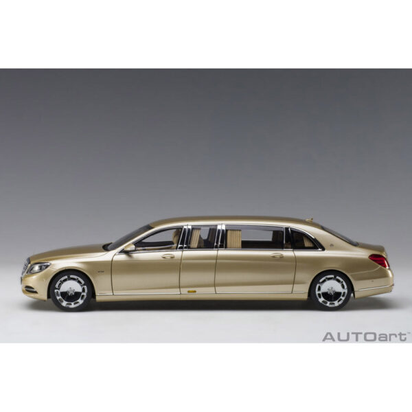 autoart - 1:18 mercedes-maybach s-klasse s600 pullman (gold)