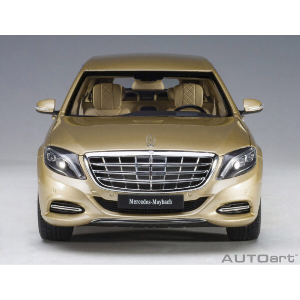 autoart - 1:18 mercedes-maybach s-klasse s600 pullman (gold)