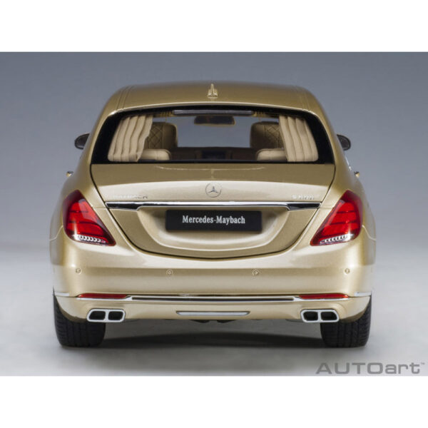 autoart - 1:18 mercedes-maybach s-klasse s600 pullman (gold)