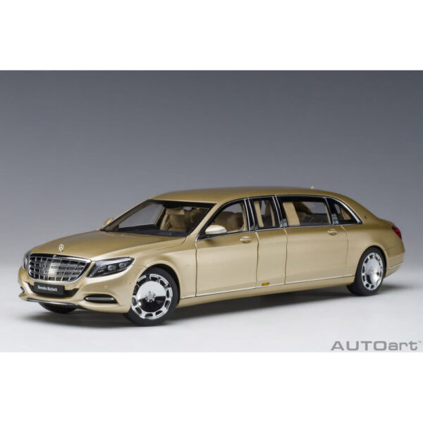 autoart - 1:18 mercedes-maybach s-klasse s600 pullman (gold)