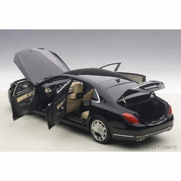 autoart - 1:18 mercedes-maybach s-klasse s600 (swb) (black)