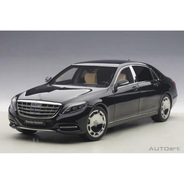 autoart - 1:18 mercedes-maybach s-klasse s600 (swb) (black)