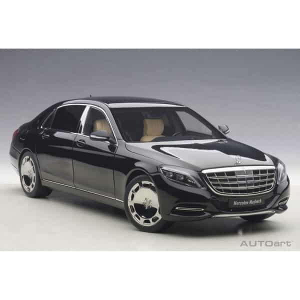 autoart - 1:18 mercedes-maybach s-klasse s600 (swb) (black)
