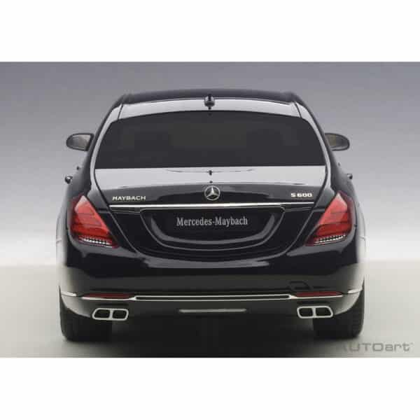 autoart - 1:18 mercedes-maybach s-klasse s600 (swb) (black)