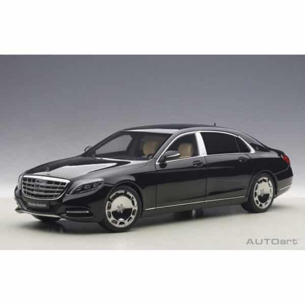 autoart - 1:18 mercedes-maybach s-klasse s600 (swb) (black)