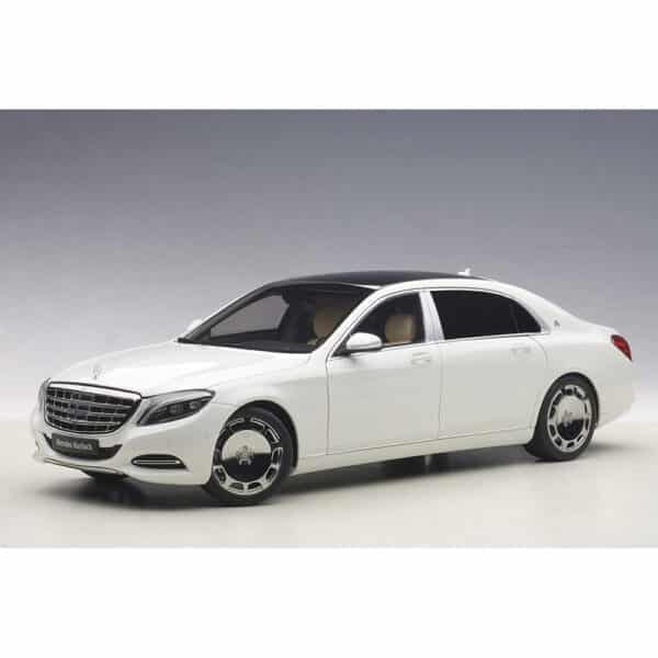 autoart - 1:18 mercedes-maybach s-klasse s600 (swb) (white)