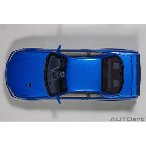 autoart - 1:18 nissan skyline gt-r (r34) v-spec ii (bayside blue)