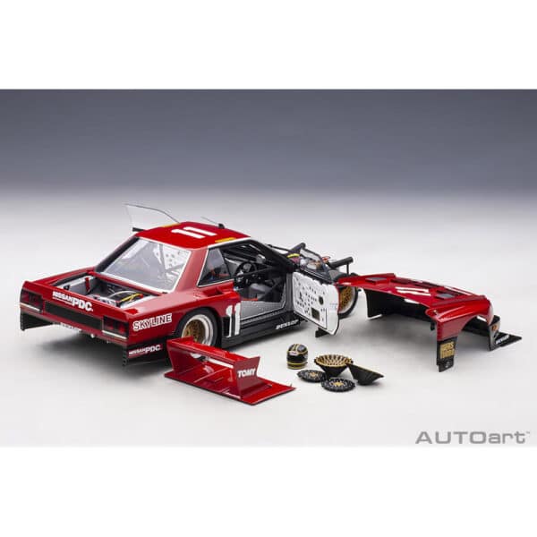 autoart - 1:18 nissan skyline rs turbo super silhouette 1982