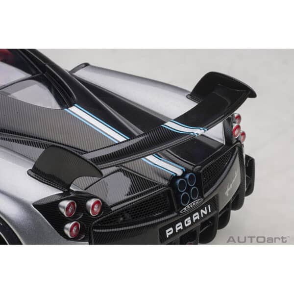 autoart - 1:18 pagani huayra bc (grigio mercurio/carbon)