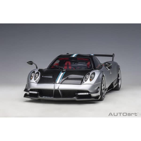 autoart - 1:18 pagani huayra bc (grigio mercurio/carbon)