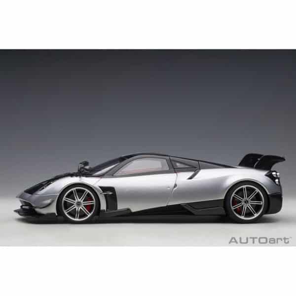 autoart - 1:18 pagani huayra bc (grigio mercurio/carbon)