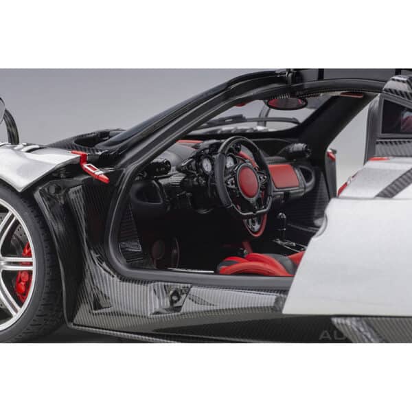 autoart - 1:18 pagani huayra bc (grigio mercurio/carbon)