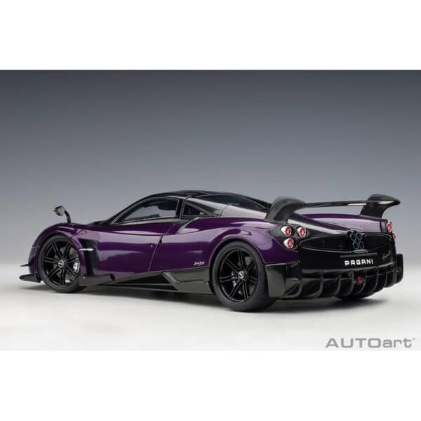 autoart - 1:18 pagani huayra bc (viola pso/carbon)