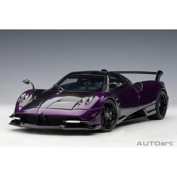 autoart - 1:18 pagani huayra bc (viola pso/carbon)