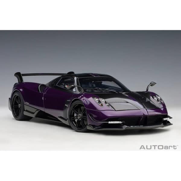 autoart - 1:18 pagani huayra bc (viola pso/carbon)