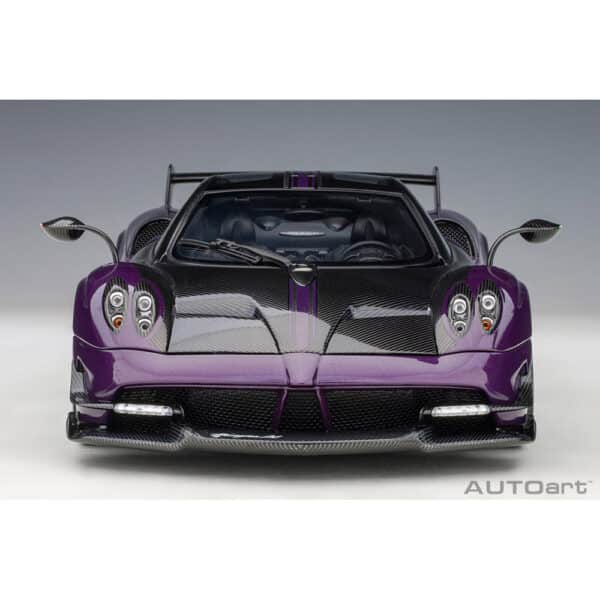 autoart - 1:18 pagani huayra bc (viola pso/carbon)