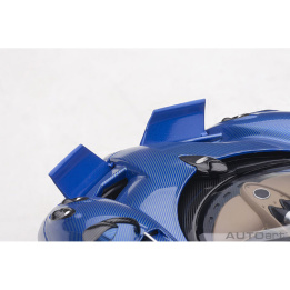 autoart - 1:18 pagani huayra roadster (blue carbon)