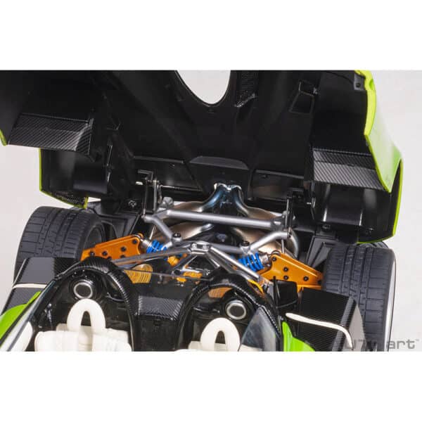 autoart - 1:18 pagani huayra roadster (verde firenze)