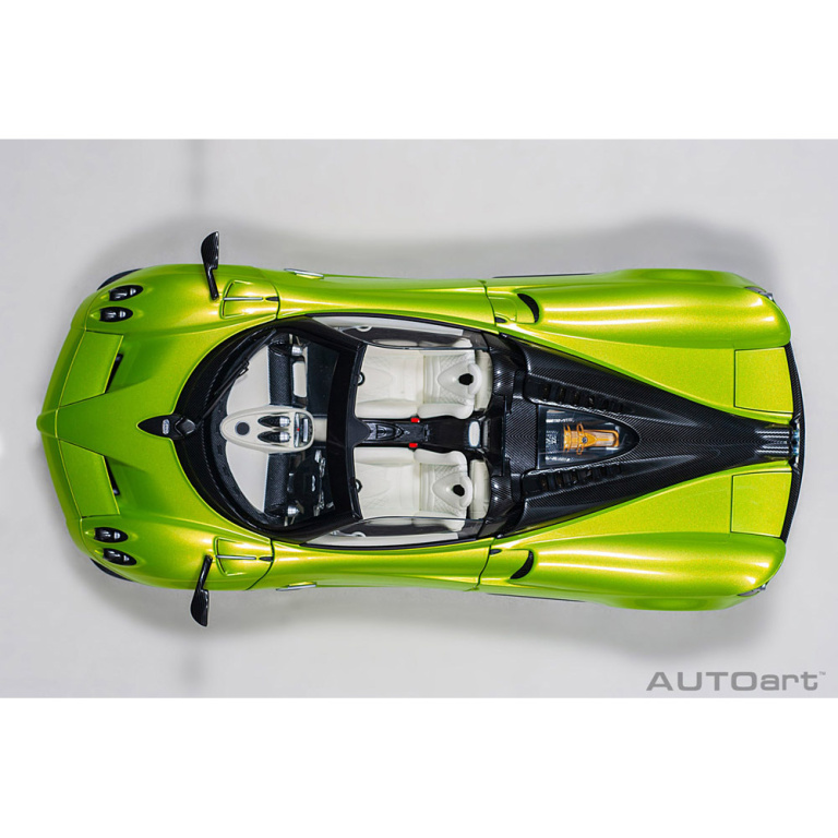 autoart - 1:18 pagani huayra roadster (verde firenze)