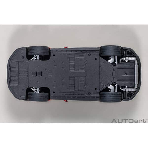 autoart - 1:18 porsche 911 (991.2) gt2 rs weissach package (guards red)