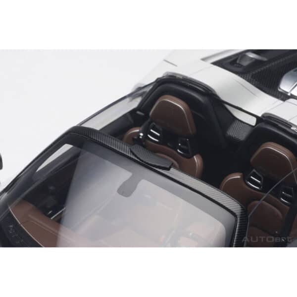 autoart - 1:18 porsche 918 spyder weissach package (white)