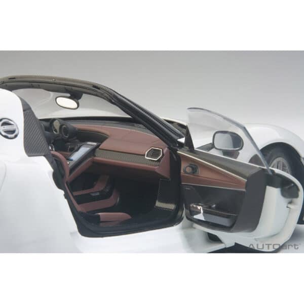 autoart - 1:18 porsche 918 spyder weissach package (white)