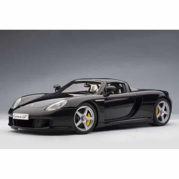 autoart - 1:18 porsche carrera gt (black)