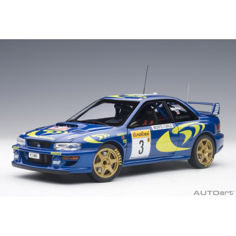autoart - 1:18 subaru impreza wrc rally of monte carlo 1997 #3