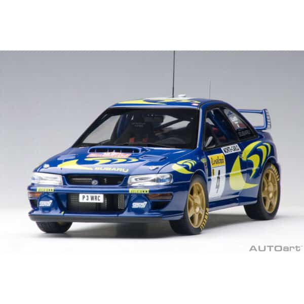 autoart - 1:18 subaru impreza wrc rally of monte carlo 1997 #4