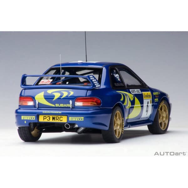 autoart - 1:18 subaru impreza wrc rally of monte carlo 1997 #4