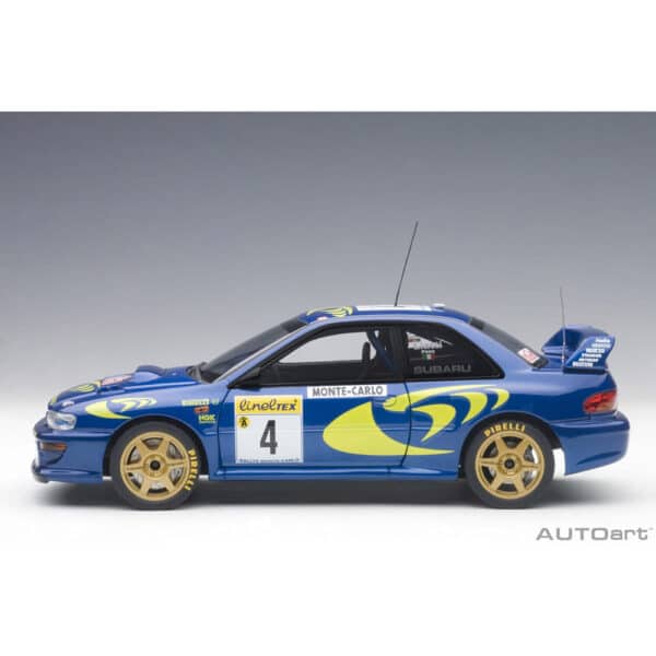 autoart - 1:18 subaru impreza wrc rally of monte carlo 1997 #4