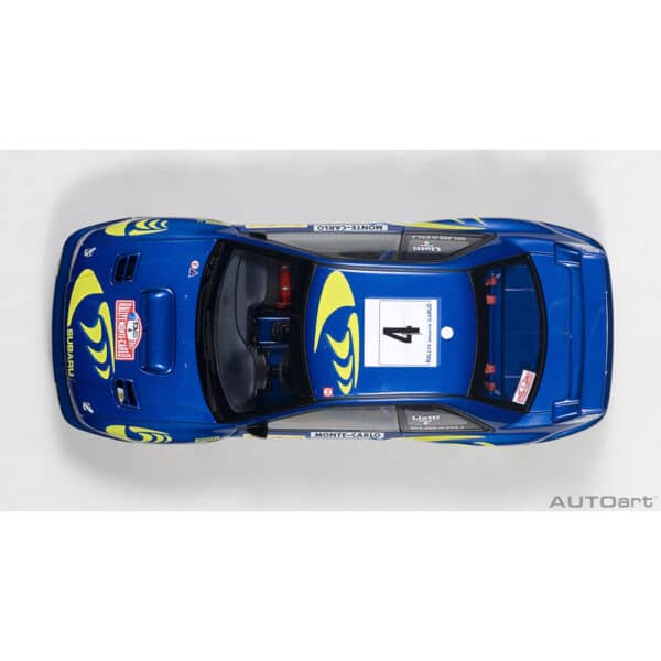 autoart - 1:18 subaru impreza wrc rally of monte carlo 1997 #4