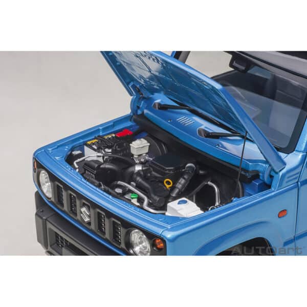 autoart - 1:18 suzuki jimny (jb64) (brisk blue)