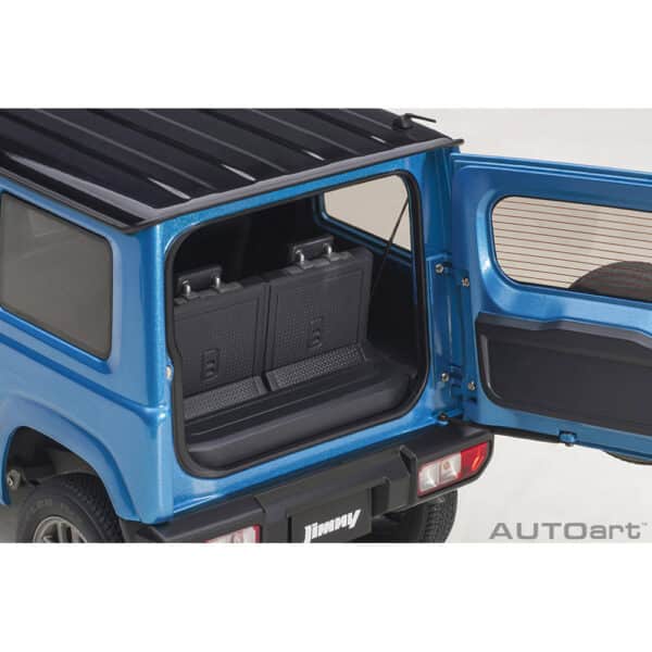 autoart - 1:18 suzuki jimny (jb64) (brisk blue)