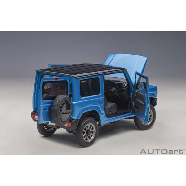 autoart - 1:18 suzuki jimny (jb64) (brisk blue)