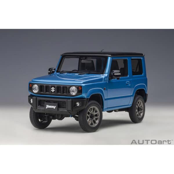 autoart - 1:18 suzuki jimny (jb64) (brisk blue)