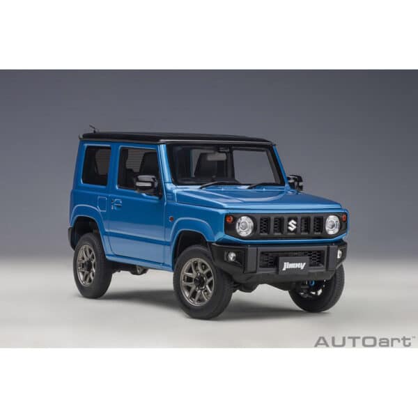 autoart - 1:18 suzuki jimny (jb64) (brisk blue)