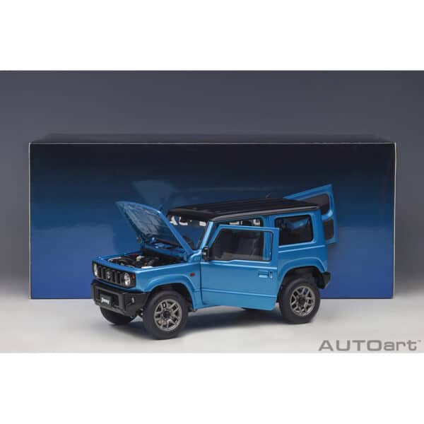 autoart - 1:18 suzuki jimny (jb64) (brisk blue)