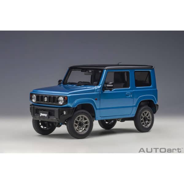 autoart - 1:18 suzuki jimny (jb64) (brisk blue)