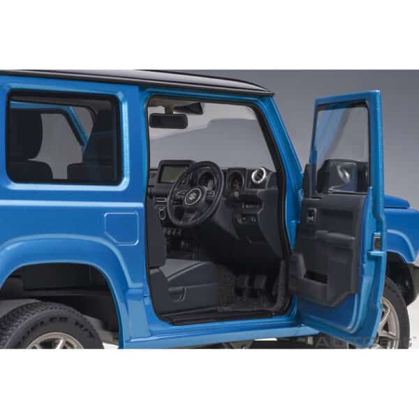 autoart - 1:18 suzuki jimny (jb64) (brisk blue)