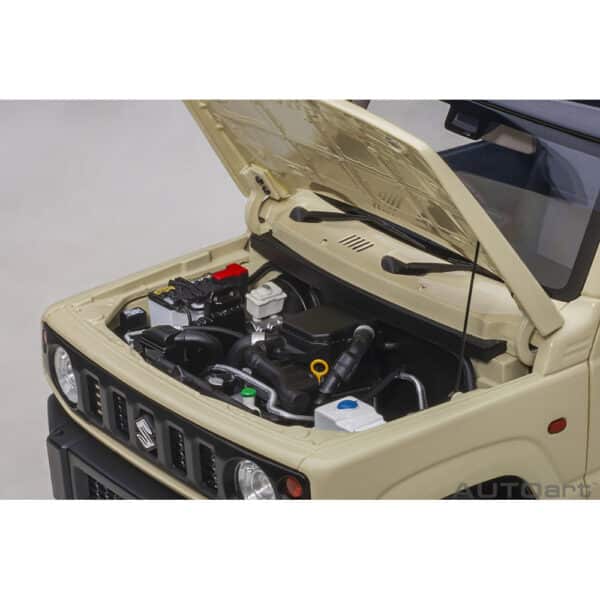 autoart - 1:18 suzuki jimny (jb64) (chiffon ivory metallic)