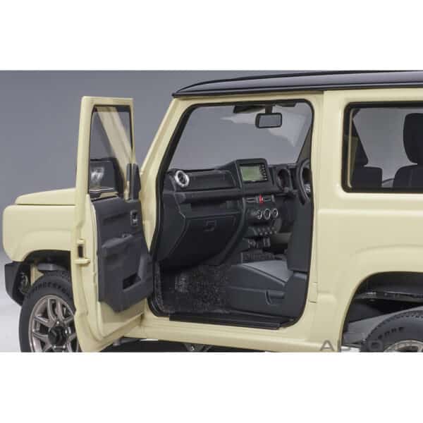 autoart - 1:18 suzuki jimny (jb64) (chiffon ivory metallic)