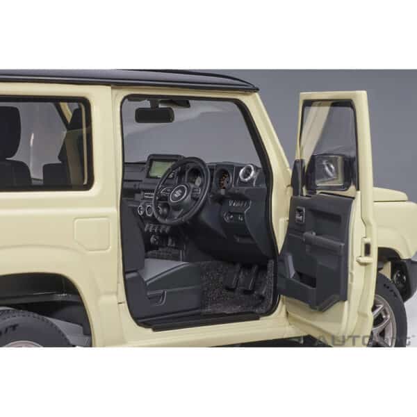 autoart - 1:18 suzuki jimny (jb64) (chiffon ivory metallic)