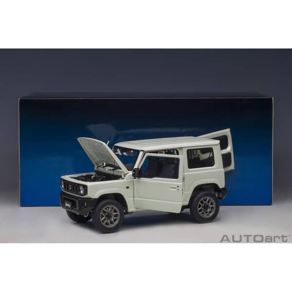 autoart - 1:18 suzuki jimny (jb64) (pure white pearl)
