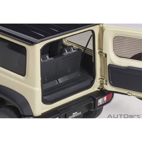 autoart - 1:18 suzuki jimny sierra (jb74) (chiffon ivory metallic)