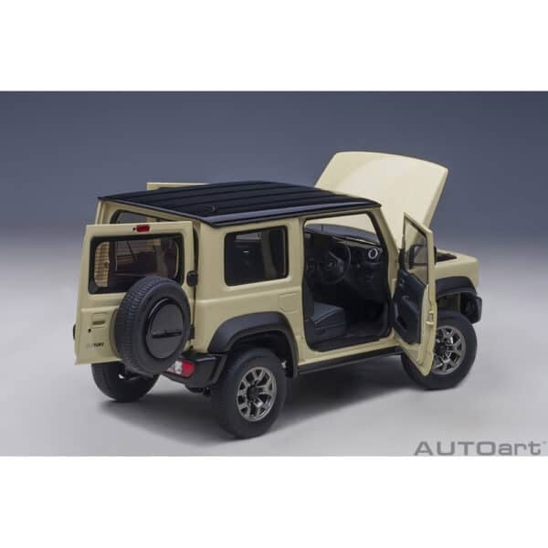 autoart - 1:18 suzuki jimny sierra (jb74) (chiffon ivory metallic)