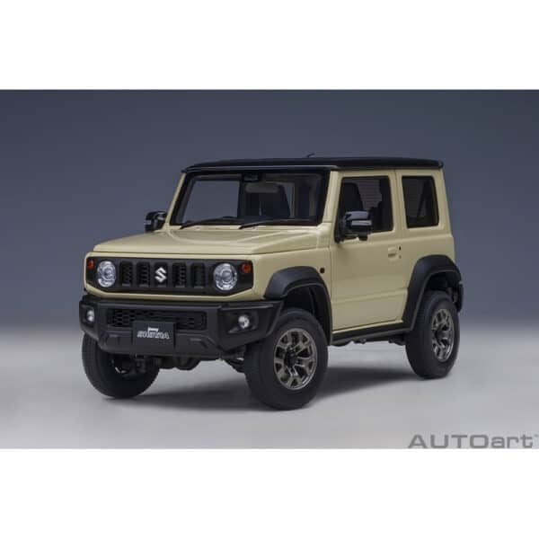 autoart - 1:18 suzuki jimny sierra (jb74) (chiffon ivory metallic)