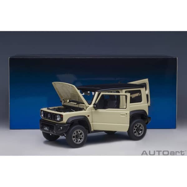 autoart - 1:18 suzuki jimny sierra (jb74) (chiffon ivory metallic)